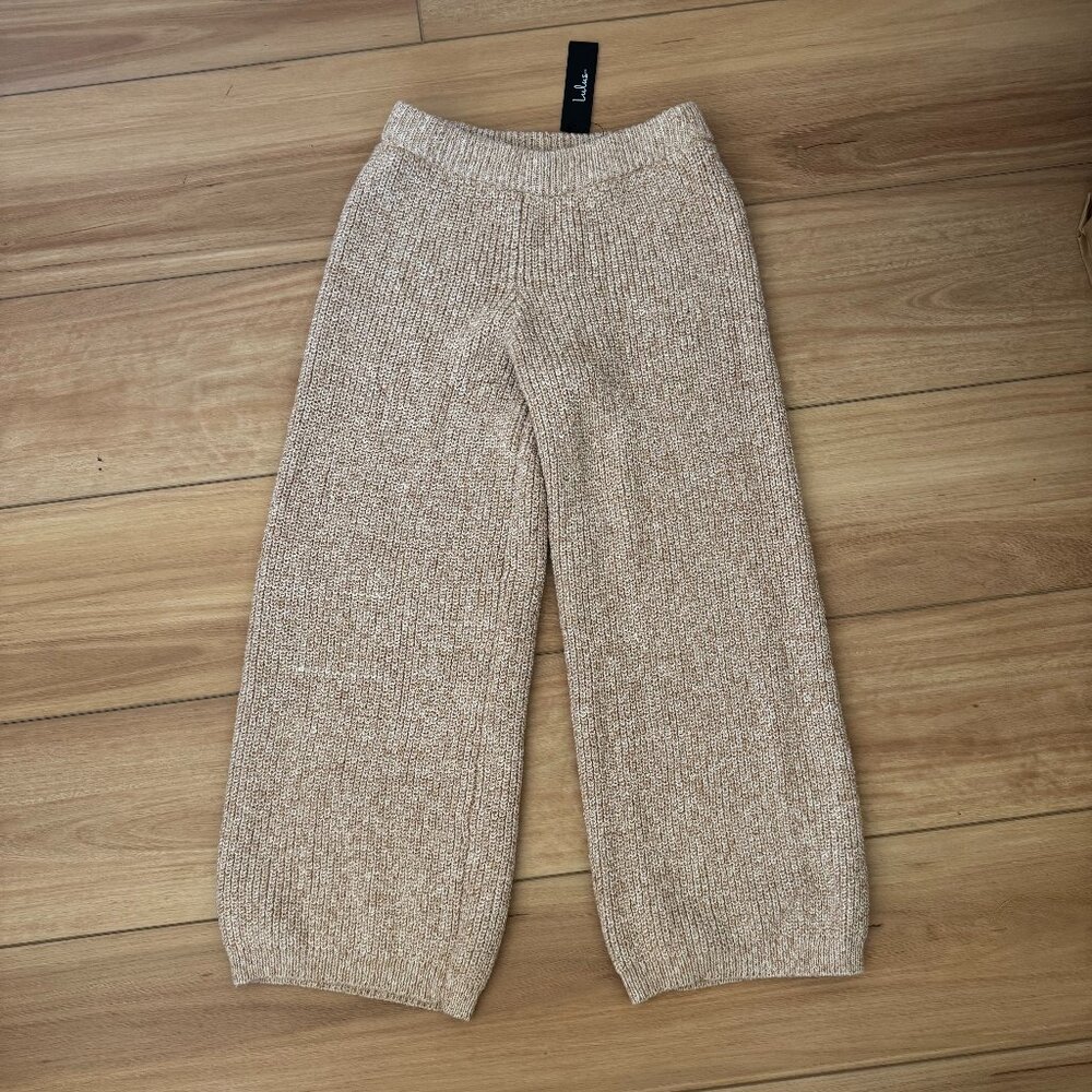 NWT Lulus Sweater Pants - Size Medium